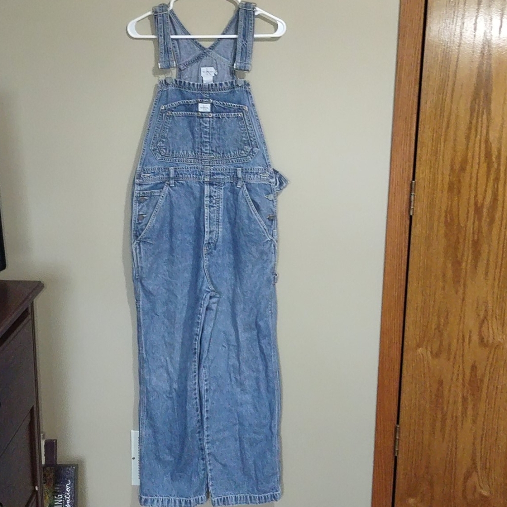 Women's Blue Denim Overalls